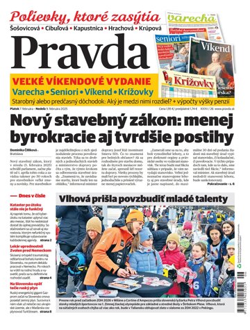 Obálka e-magazínu Pravda 7. 2. 2025