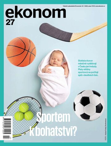 Obálka e-magazínu Ekonom 27 - 10.7.2025