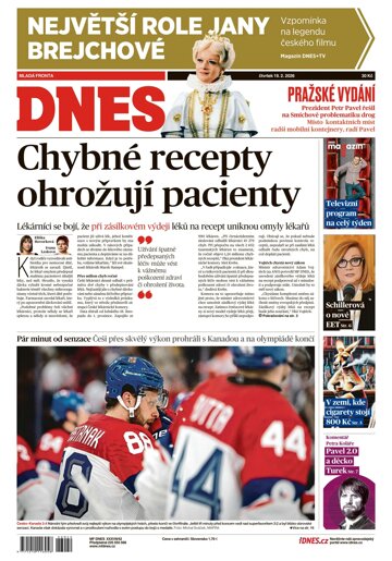 Obálka e-magazínu MF Dnes 19.2.2026