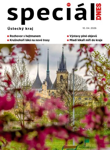 Obálka e-magazínu Magazín DNES SPECIÁL Severní Čechy - 10.4.2026
