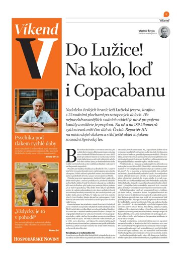 Obálka e-magazínu Hospodářské noviny - příloha Víkend 161 - 21.8.2026 Víkend