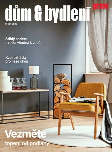 Obálka e-magazínu Dům & bydlení 9.9.2026