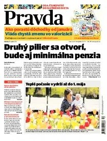 Obálka e-magazínu Pravda 28.4.2012