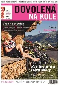 Obálka e-magazínu Cykloturistika Dovolená na kole 2013