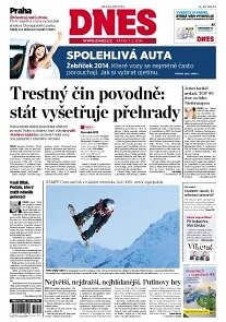 Obálka e-magazínu MF Dnes 7.2.2014