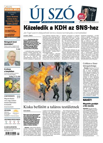Obálka e-magazínu Új Szó 5.3.2016