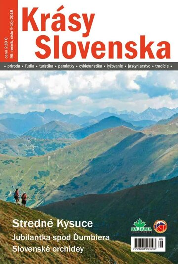 Obálka e-magazínu Krásy Slovenska 9-10/2018