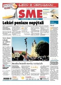 Obálka e-magazínu SME 03072012