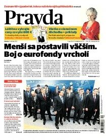 Obálka e-magazínu Pravda 6. 10. 2012