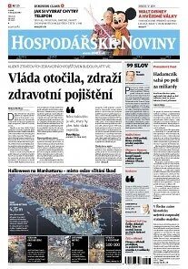 Obálka e-magazínu Hospodářské noviny 213 - 1.11.2012