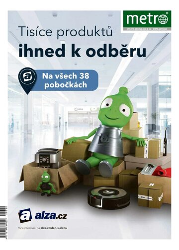 Obálka e-magazínu deník METRO 3.3.2020