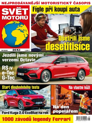 Obálka e-magazínu Svět motorů 39/2020