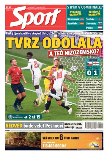 Obálka e-magazínu Sport 23.6.2021