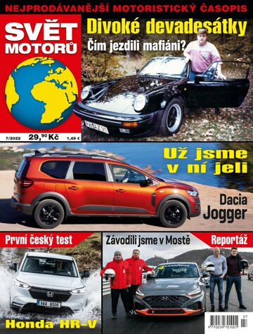 Obálka e-magazínu Svět motorů 7/2022