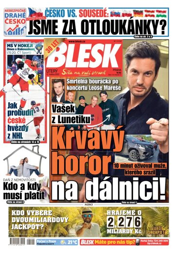 Obálka e-magazínu Blesk 17.5.2022