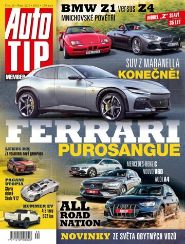 Obálka e-magazínu Auto TIP 20/2022