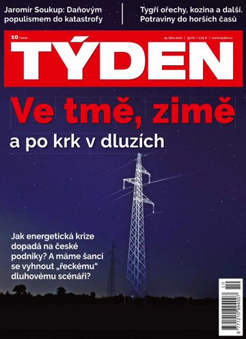 Obálka e-magazínu Týden 10/2022
