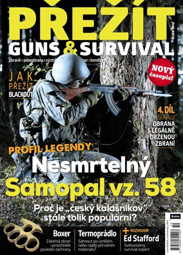 Obálka e-magazínu Přežít 10/2016