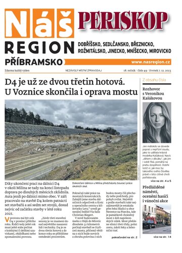 Obálka e-magazínu Náš Region - Příbramsko 49/2023