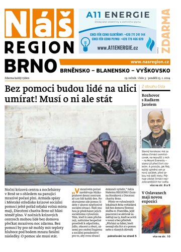 Obálka e-magazínu Náš Region - Brno 3/2024