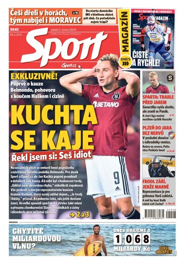 Obálka e-magazínu Sport 2.2.2024