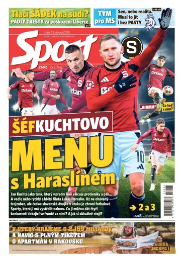 Obálka e-magazínu Sport 11.2.2025