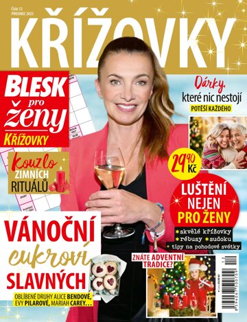 Obálka e-magazínu Blesk pro ženy Křížovky 12/2025