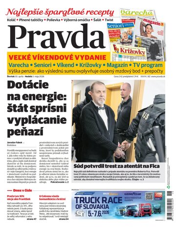 Obálka e-magazínu Pravda 30. 4. 2026