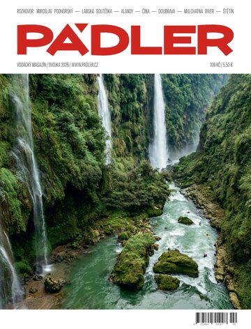 Obálka e-magazínu Pádler 2/2026