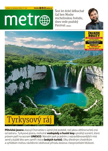Obálka e-magazínu deník METRO 15.7.2026