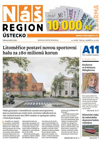 Obálka e-magazínu Náš Region - Ústecko 39/2026