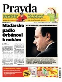 Obálka e-magazínu Pravda 26.4.2010