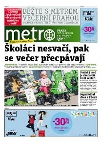 Obálka e-magazínu deník METRO 30.8.2013
