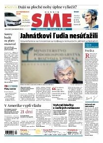 Obálka e-magazínu SME 2.10.2013