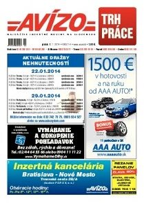 Obálka e-magazínu Avízo 1-4 (10.1.2014)