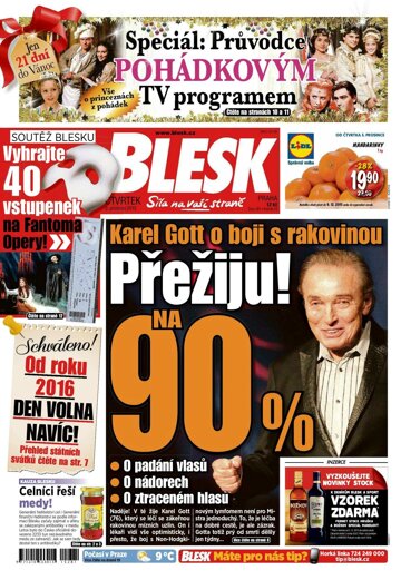 Obálka e-magazínu Blesk 3.12.2015