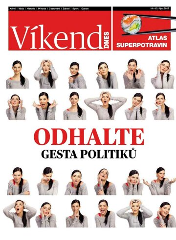 Obálka e-magazínu Víkend DNES Magazín - 14.10.2017