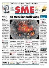 Obálka e-magazínu SME 1.12.2012