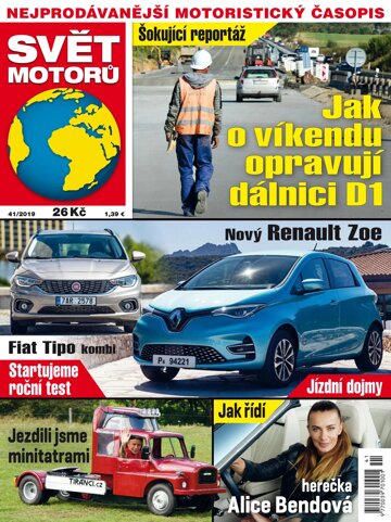 Obálka e-magazínu Svět motorů 41/2019