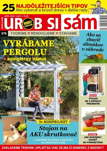 Obálka e-magazínu Urob si sám 4/2020