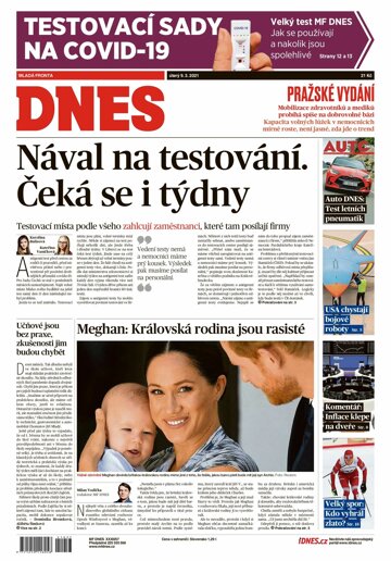 Obálka e-magazínu MF Dnes 9.3.2021