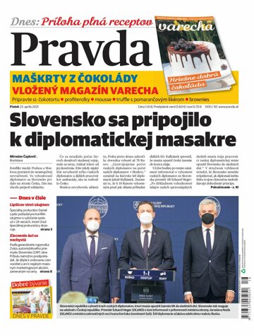 Obálka e-magazínu Pravda 23. 4. 2021