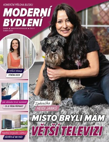 Obálka e-magazínu Příloha Blesk Moderní Bydlení - 13.4.2022