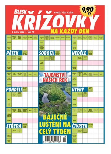 Obálka e-magazínu Blesk křížovky na každý den 18/2022