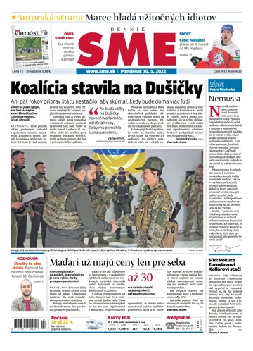 Obálka e-magazínu SME 30-5-2022