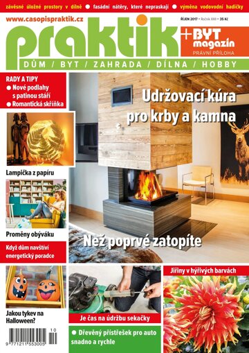 Obálka e-magazínu PRAKTIK & příloha Byt magazín 10/2017