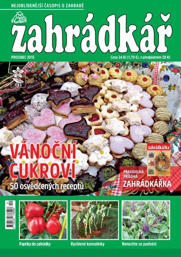 Obálka e-magazínu Zahrádkář 12/2015