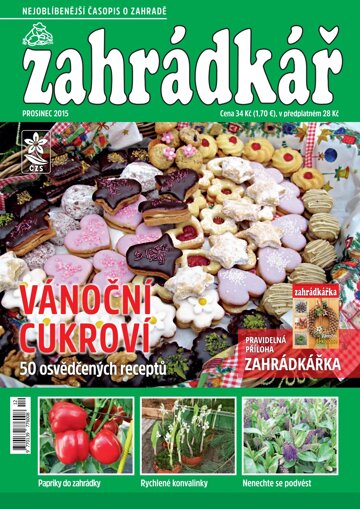 Obálka e-magazínu Zahrádkář 12/2015