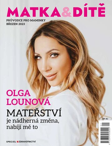 Obálka e-magazínu Matka a dítě 1/2023