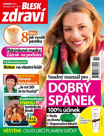 Obálka e-magazínu Blesk Zdraví 11/2023